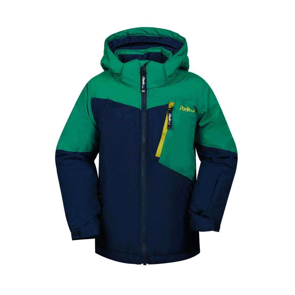 DECKER - Boys' Winter Jacket – Marine Green