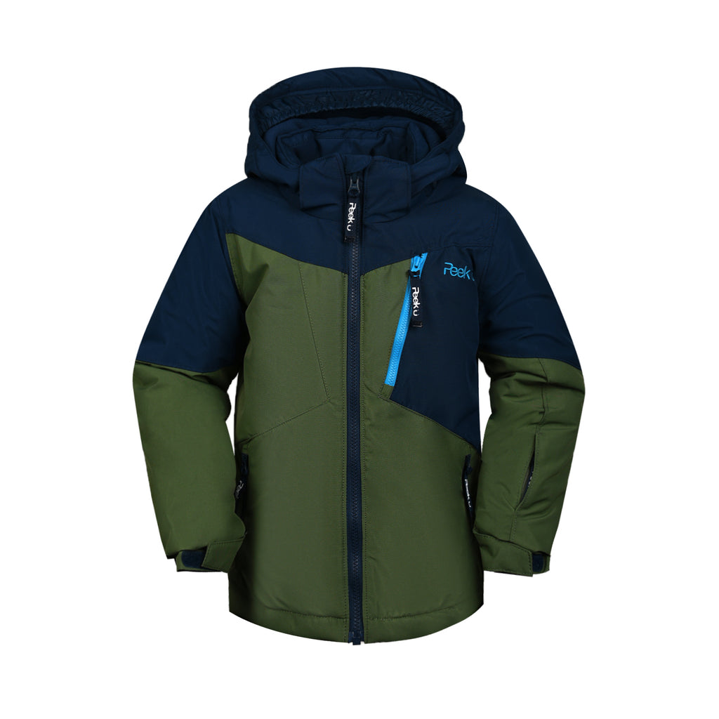 DECKER - Boys' Winter Jacket – Olive Marine