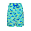 NEHIR - Badeshorts für Jungen – Blue Dinos