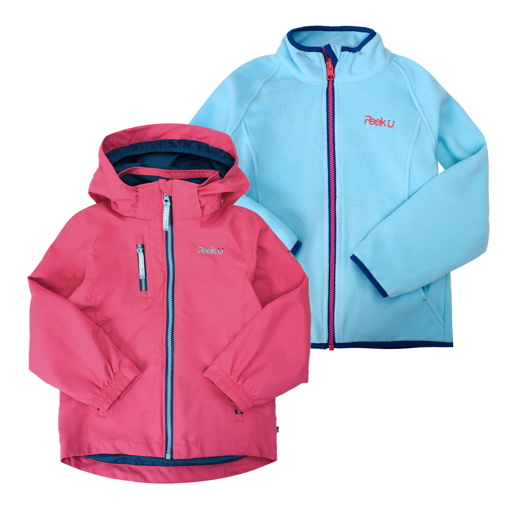 CELESTE - Girls' 3-in-1 Transitional Jacket
