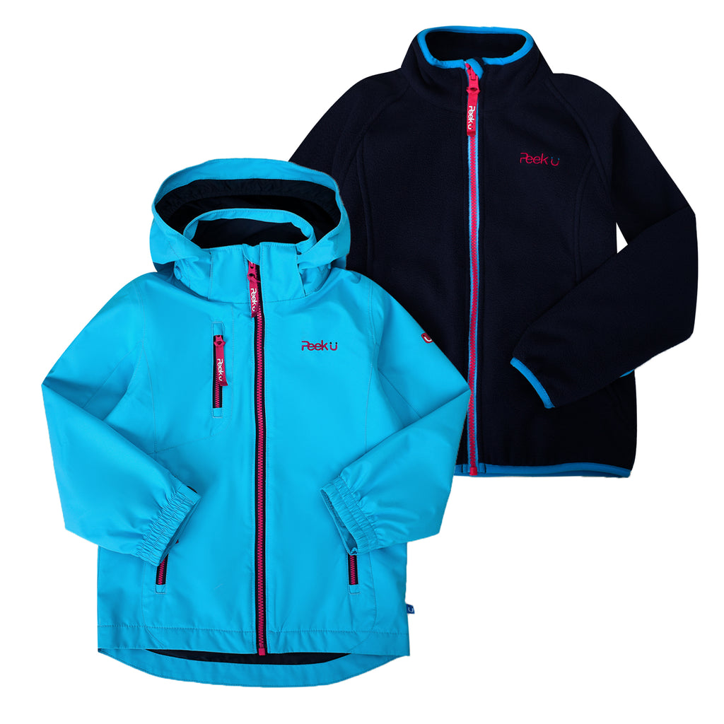 CELESTE - Girls' 3-in-1 Transitional Jacket