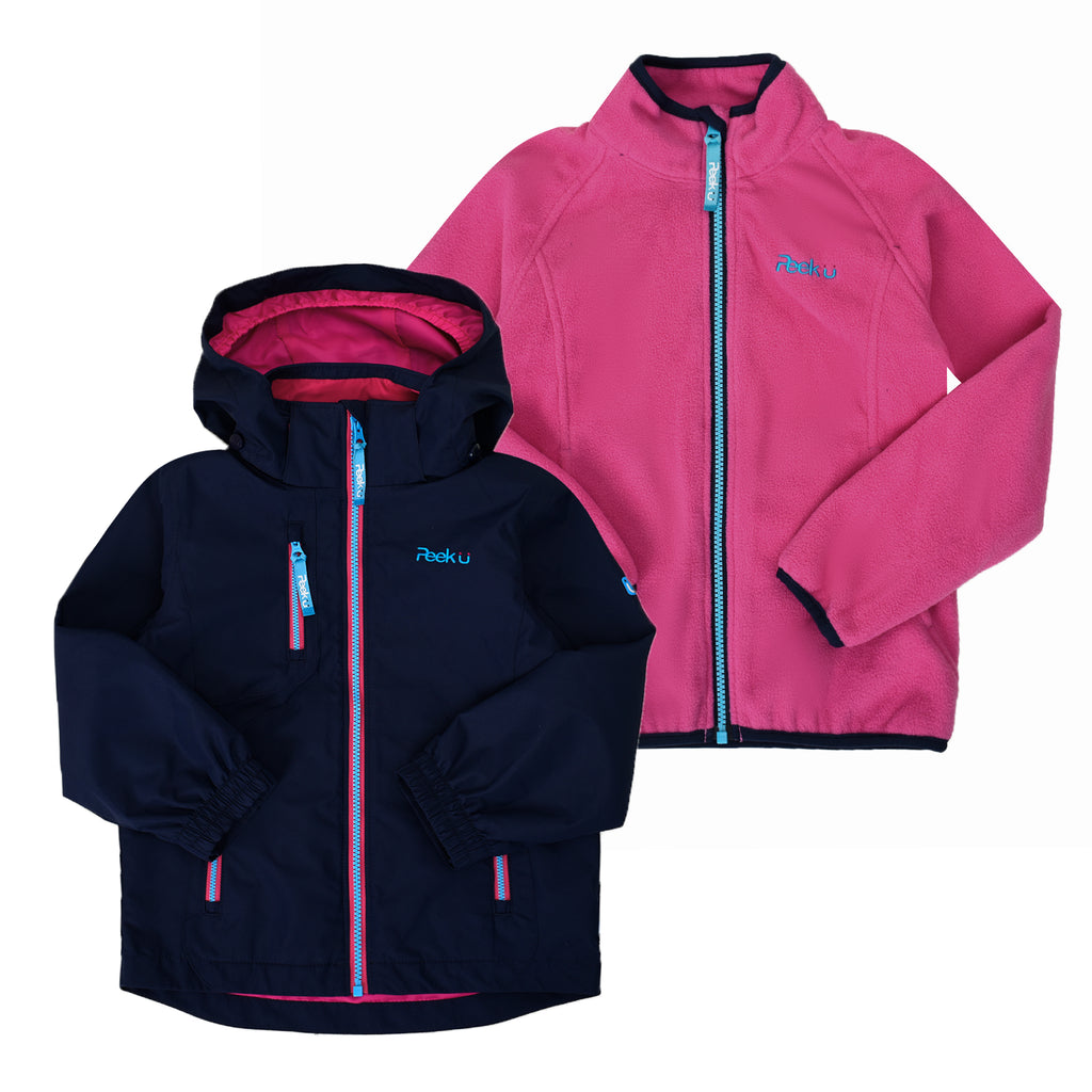 CELESTE - Girls' 3-in-1 Transitional Jacket