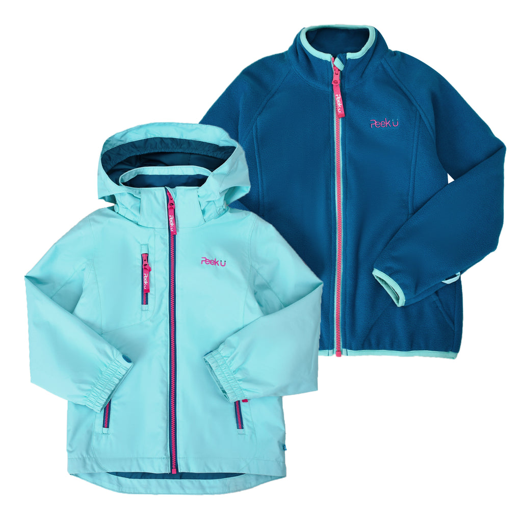 CELESTE - Girls' 3-in-1 Transitional Jacket