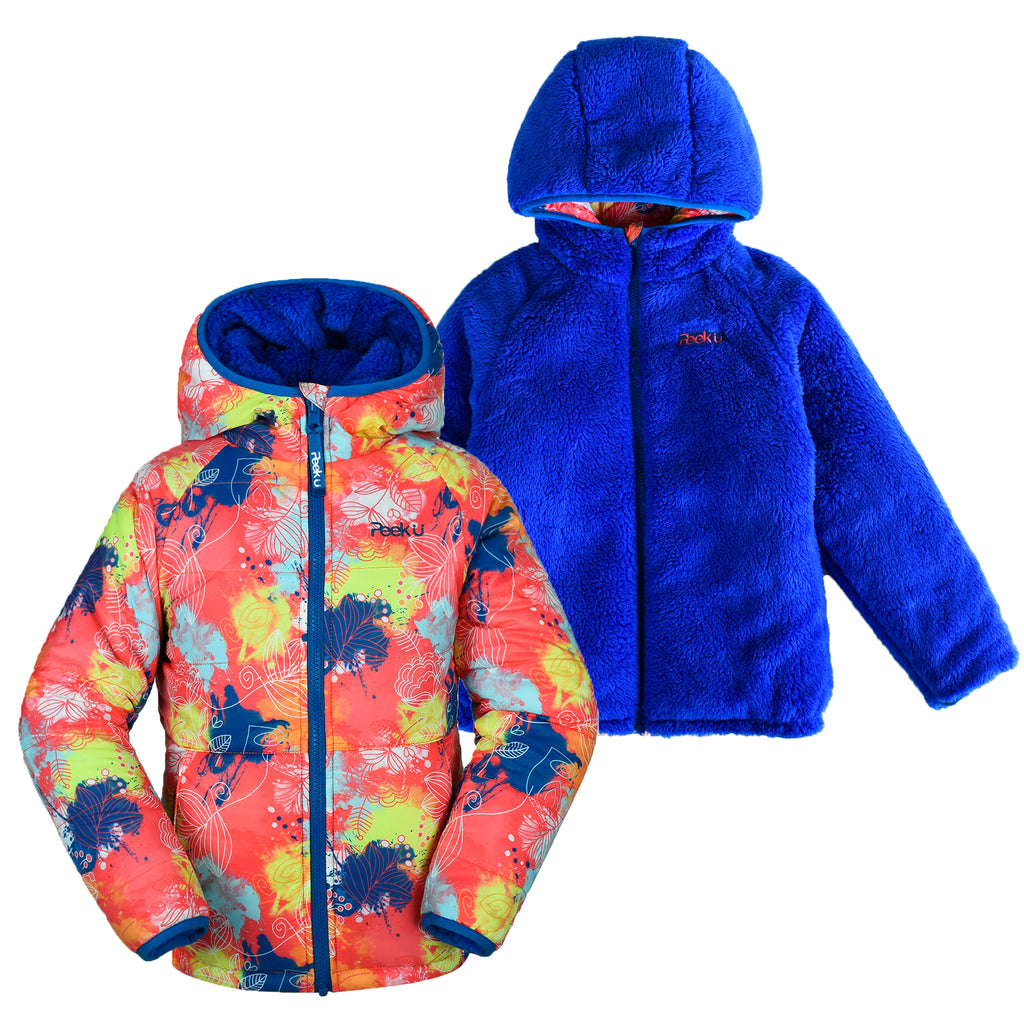 MEADOW - Girls' Reversible Sherpa Jacket