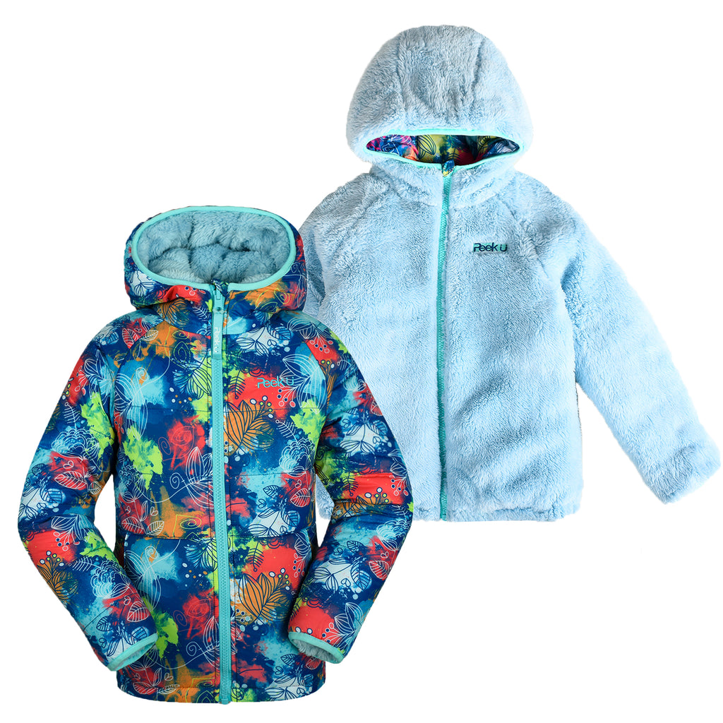 MEADOW - Girls' Reversible Sherpa Jacket