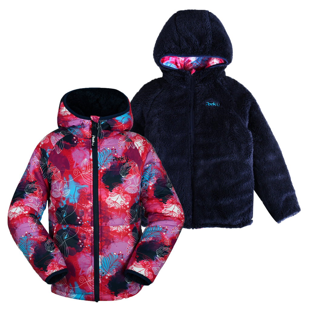 MEADOW - Girls' Reversible Sherpa Jacket
