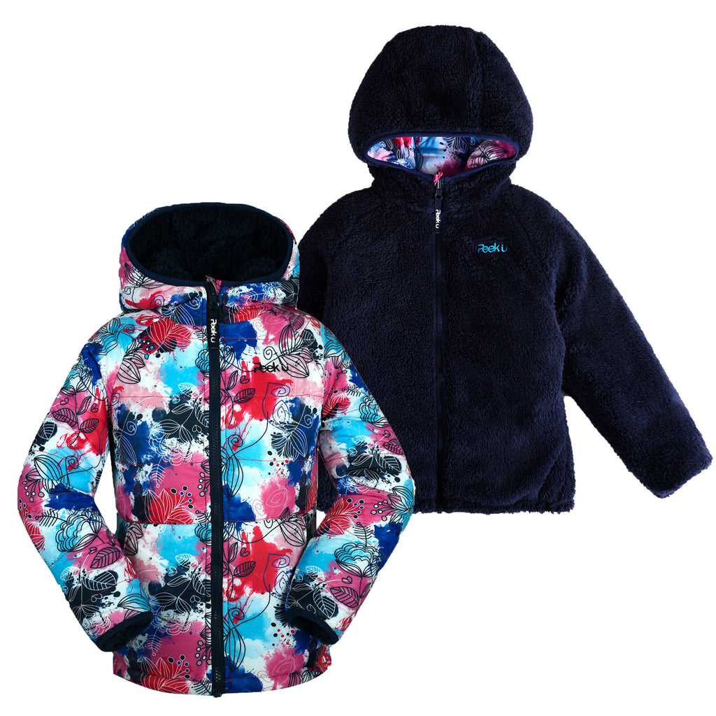 MEADOW - Girls' Reversible Sherpa Jacket