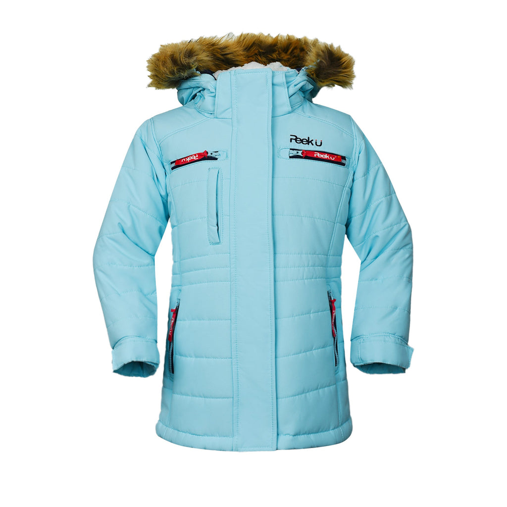 FRANKIE - Girls' Winter Jacket – Ice