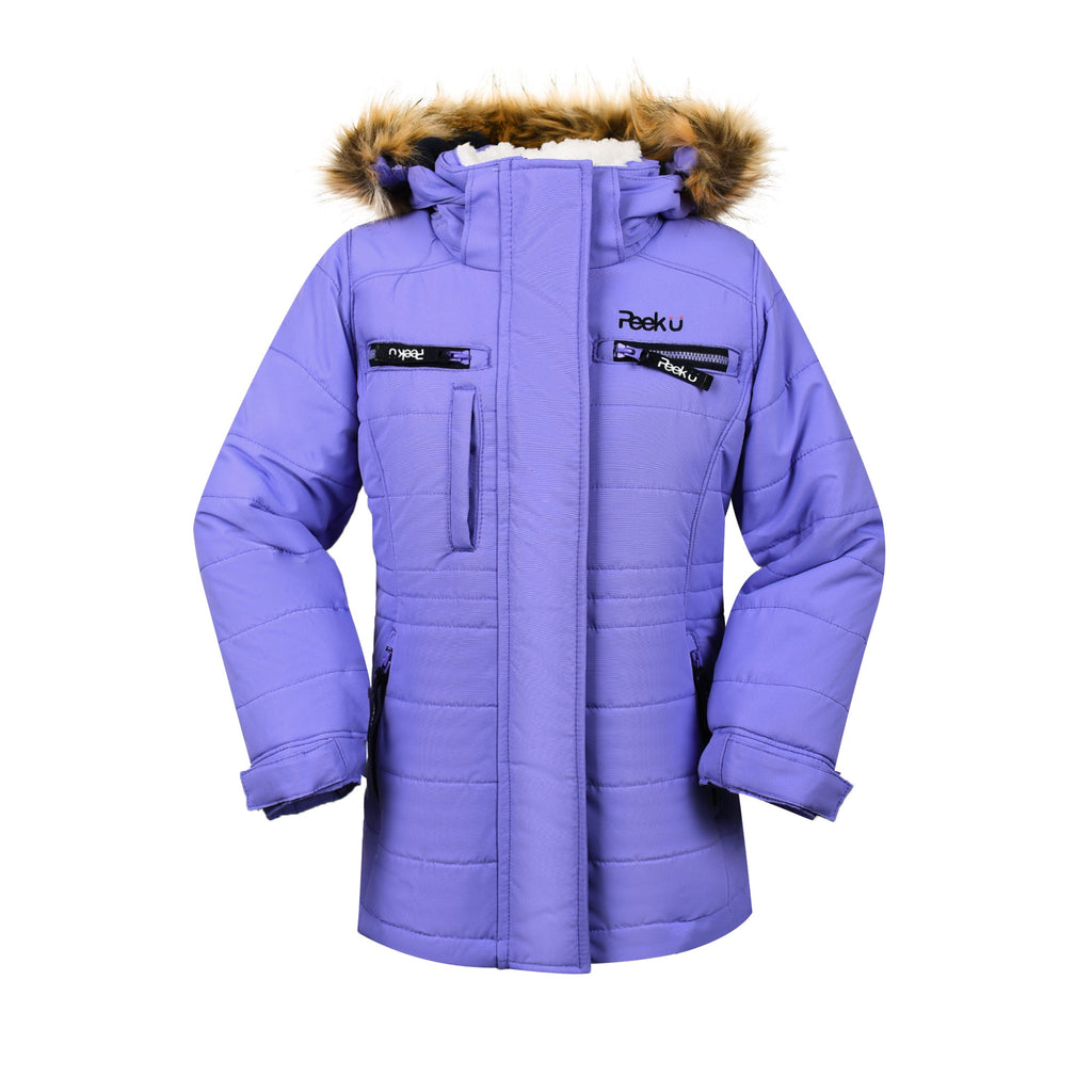 FRANKIE - Girls' Winter Jacket – Violet